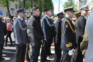 Szkołę Policji reprezentował mł.insp. Maciej Kalinowski.