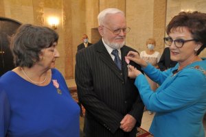 Uroczystość odznaczenia medalami nadanymi przez Prezydenta Rzeczypospolitej.