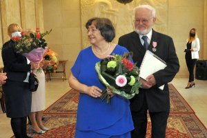 Uroczystość odznaczenia medalami nadanymi przez Prezydenta Rzeczypospolitej.