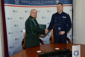 Komendant SP Słupsk oraz Łowczy Okręgowy