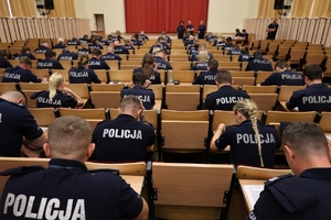 Egzamin końcowy na szkoleniu zawodowym aspiranckim.