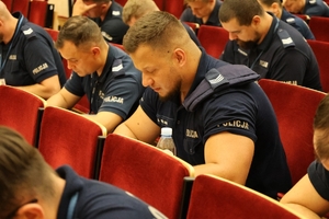 Egzamin końcowy na szkoleniu zawodowym aspiranckim.