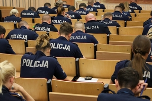 Egzamin końcowy na szkoleniu zawodowym aspiranckim.