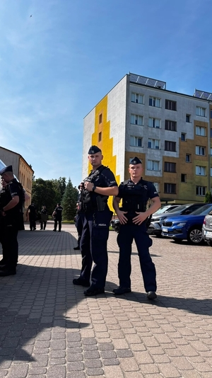 Przed wyjazdem na praktyki.