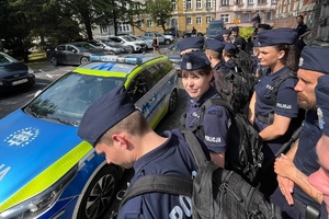 Przed rozpoczęciem służby.