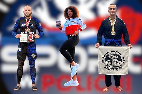 Najpopularniejsi sportowcy słupskiej Szkoły Policji