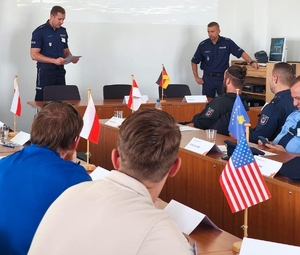 Prezentacja działalności Szkoły Policji w Słupsku.