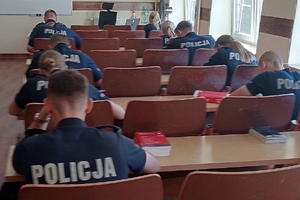 Turniej wiedzy prawno-kryminalistycznej.