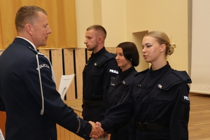 Laureaci Turnieju Wiedzy Prawno-Kryminalistycznej.