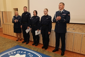 Laureaci Turnieju Wiedzy Prawno-Kryminalistycznej.
