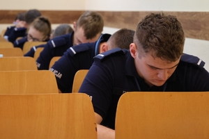 W trakcie egzaminu końcowego...