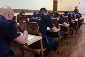 W trakcie egzaminu końcowego...
