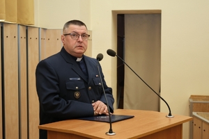 Przemówienie Kapelana Szkoły Policji.