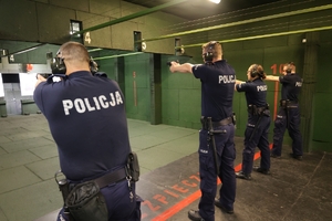 Zajęcia na osi strzeleckiej.