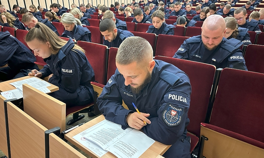 Ostatni sprawdzian przed służbą - Aktualności - Szkoła Policji w Słupsku
